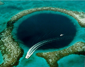 Great Blue Hole: One Of The Shark Diving Spots