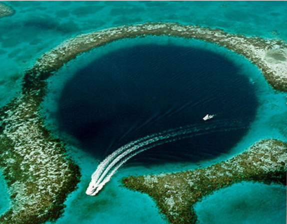 Great Blue Hole Belize Shark Diving Spot