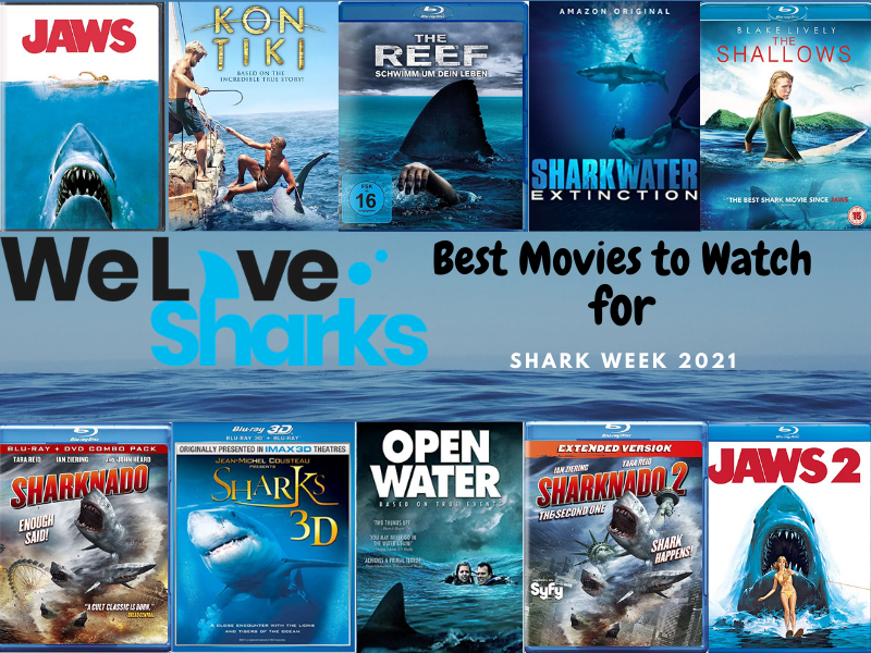 Top movies to watch for Shark Week 2021